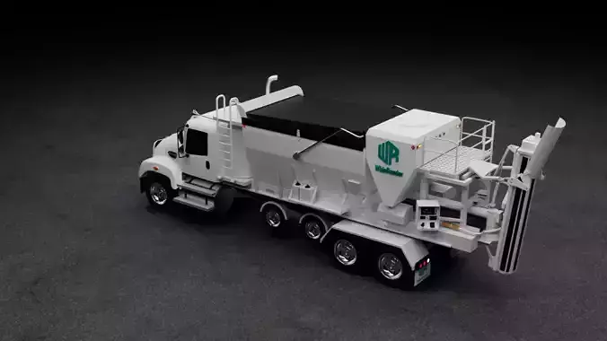 Volumetric Concrete Mixer Truck 3D Model 3D model Volumetric Concrete Mixer Truck 3D Model 3D model