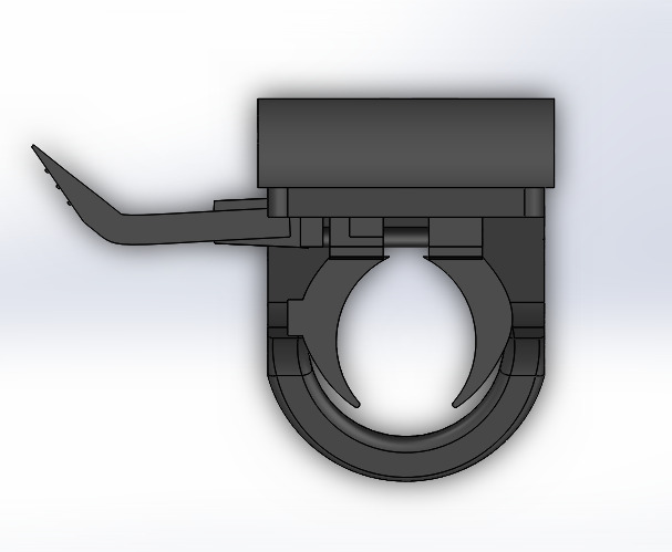 Nextorch V5 Tactical Flashlight Holster 3D model_6