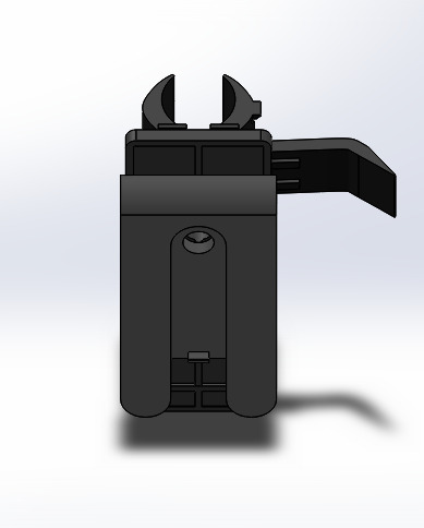 Nextorch V5 Tactical Flashlight Holster 3D model_5