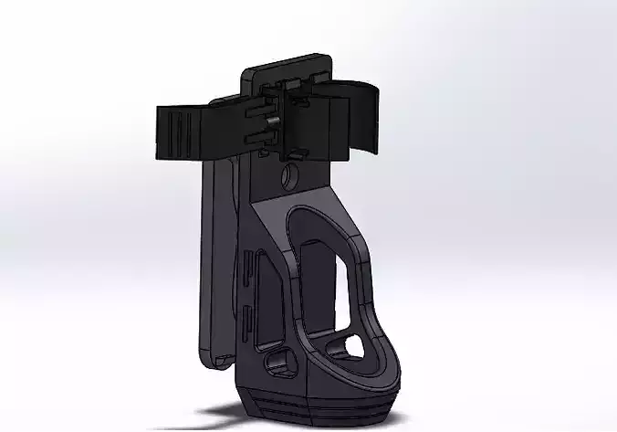 Nextorch V5 Tactical Flashlight Holster 3D model