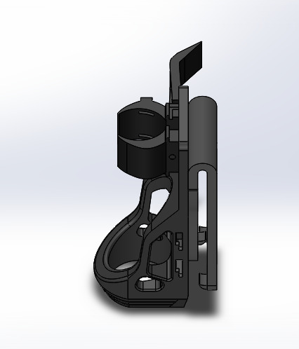 Nextorch V5 Tactical Flashlight Holster 3D model_3