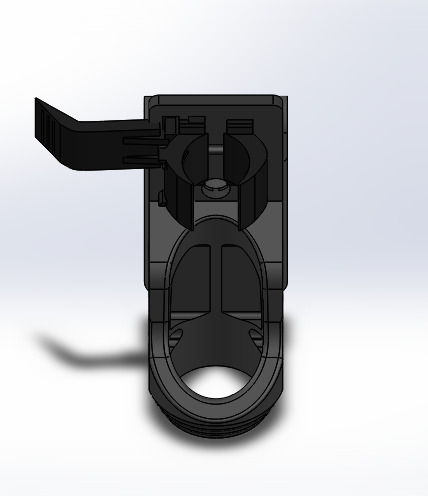 Nextorch V5 Tactical Flashlight Holster 3D model_1
