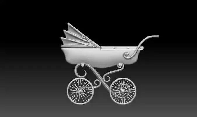 pram english with baby