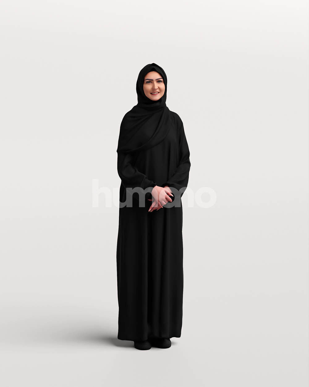 Humano 12-Collection 2405 - UAE QATAR STANDING -12 x 3D models 3D model_3