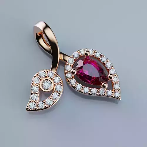 Pendant Alathea 3D print model