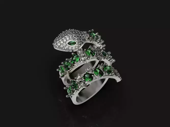 snake ring