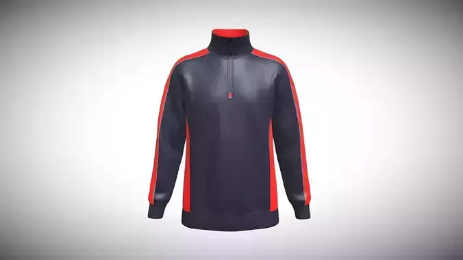 Mens Two Tone Jacket In Low Poly