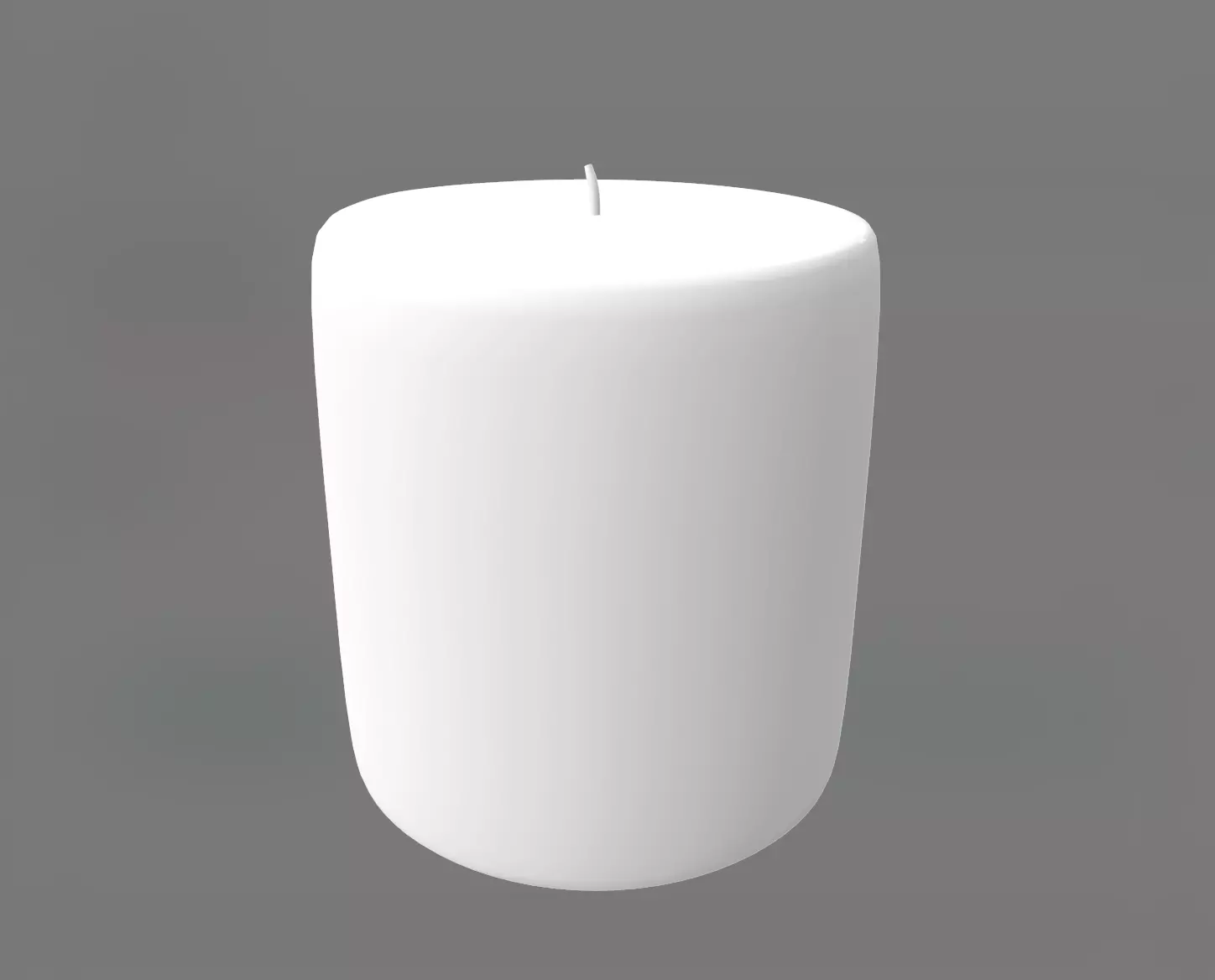 Candle Free low-poly 3D model