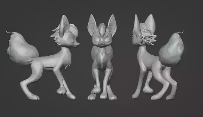 Nickit Inspired 3D Printable Figurine 