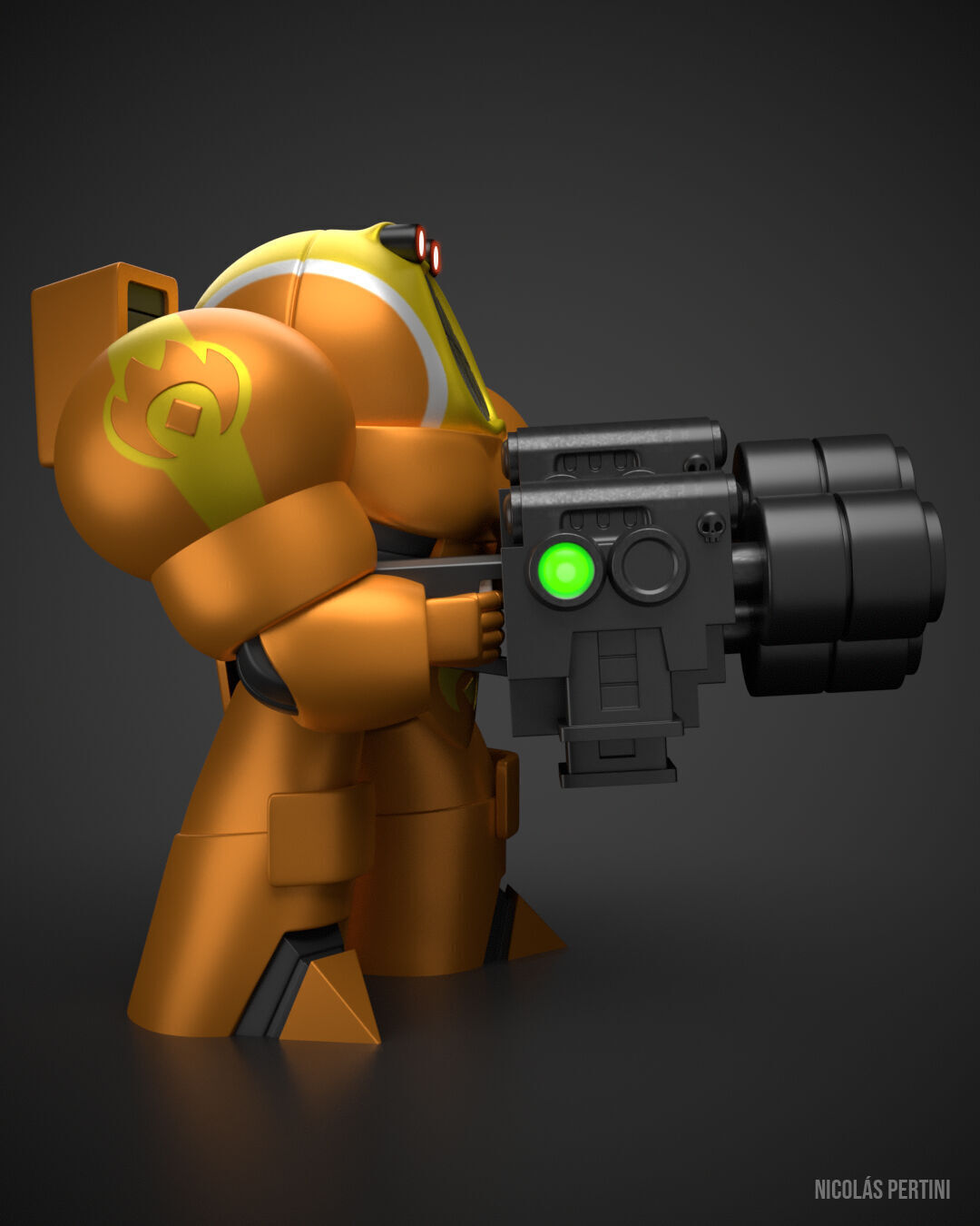 Space King - Bryce 3D print model_5