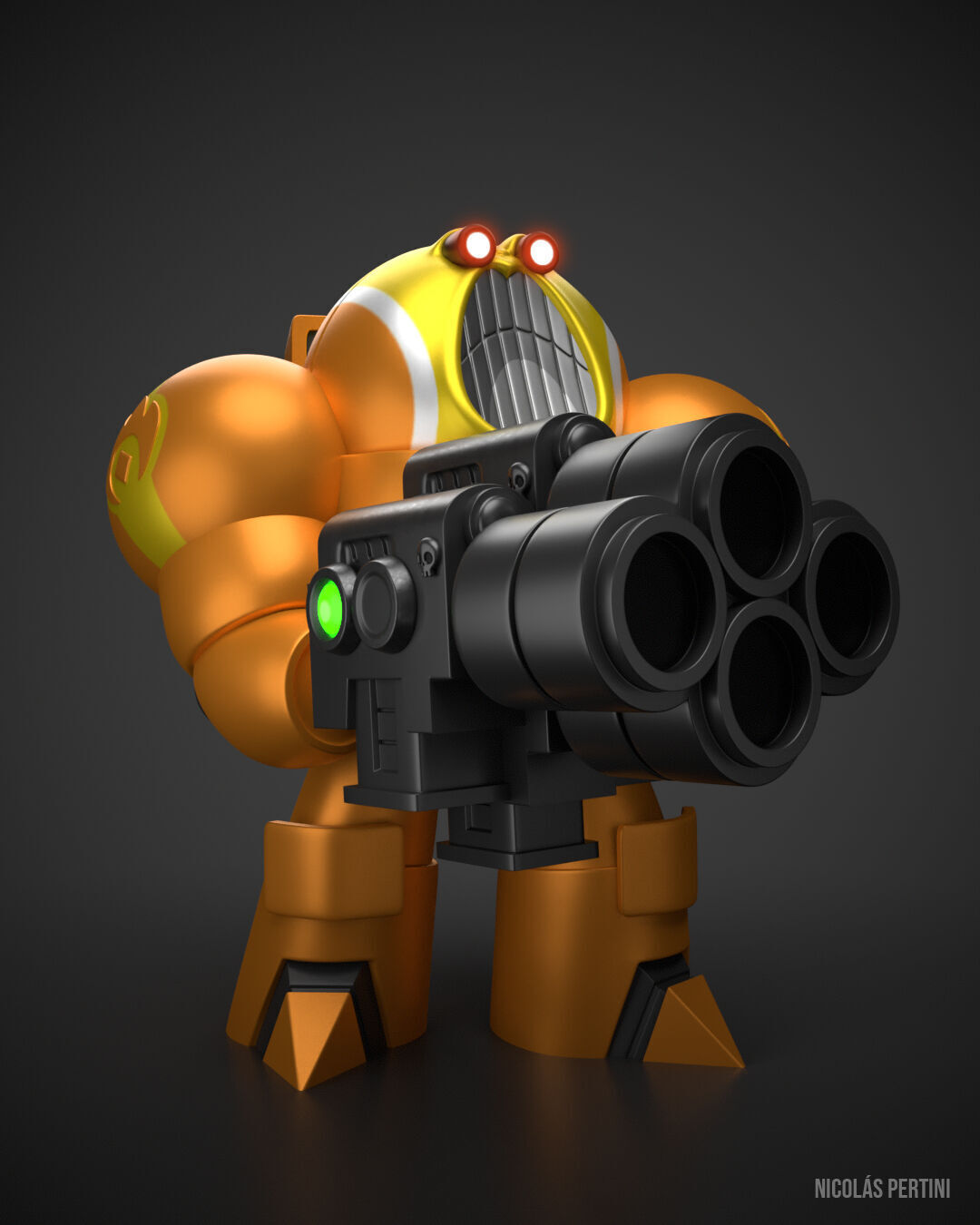Space King - Bryce 3D print model_1