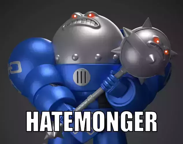 Space King - Hatemonger 3D print model