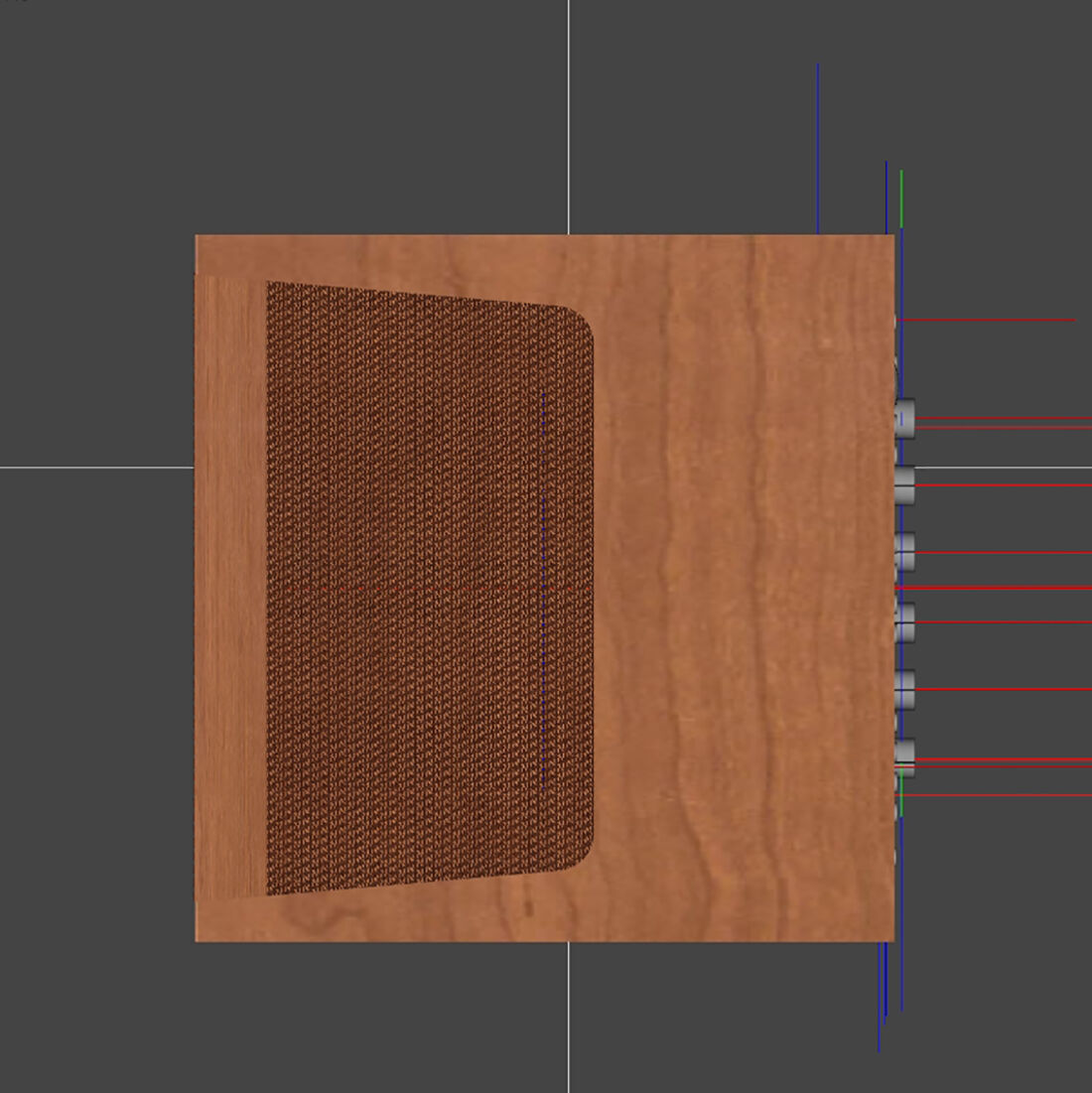 Marantz Receiver model 2270 for Daz Studio 3D model_5