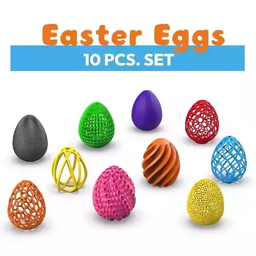 Easter Eggs 10 pcs Set Easter Egg Gift Dragon Eggs Home Decor
