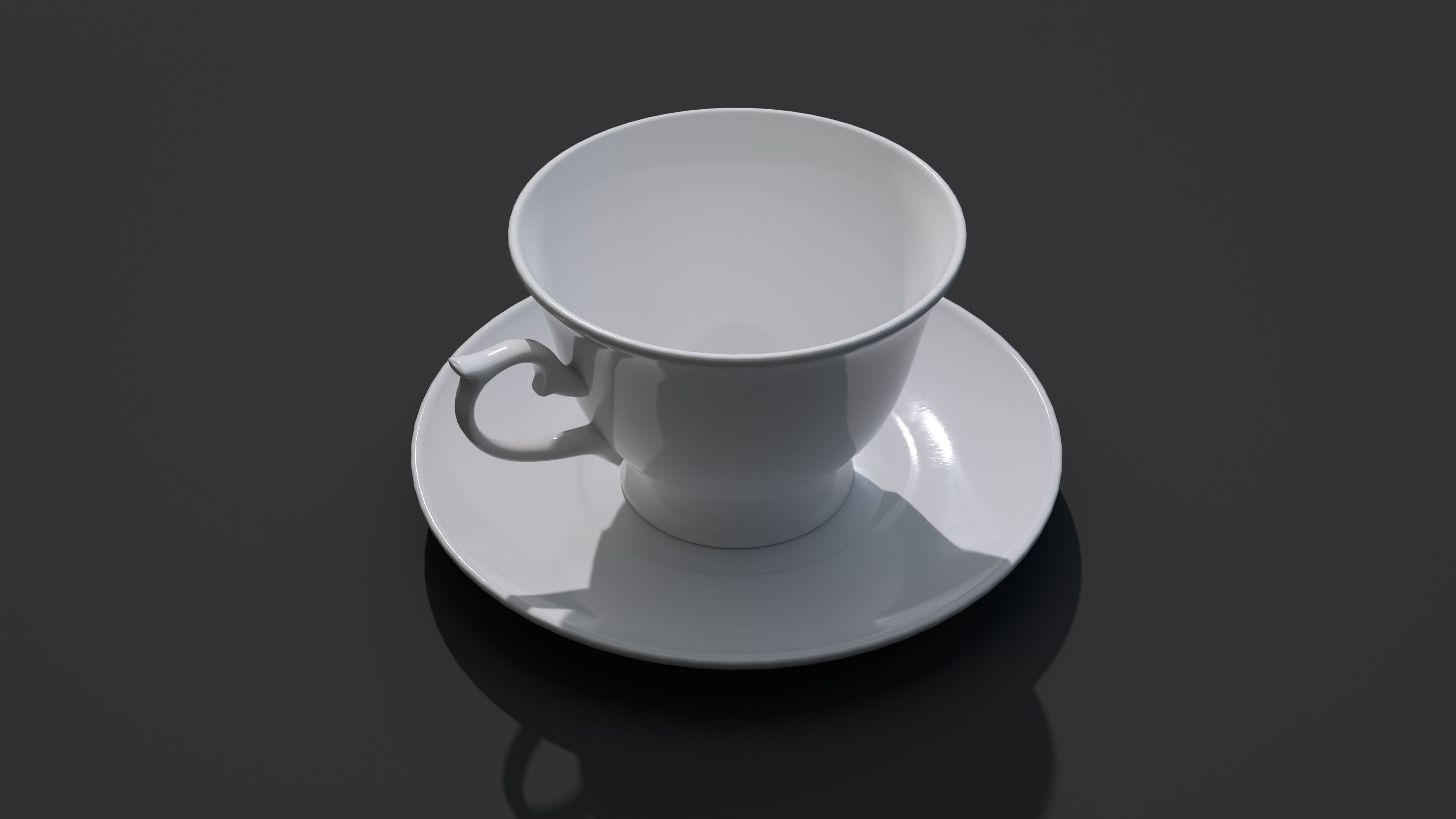Teacup 3D Model 3D model_14