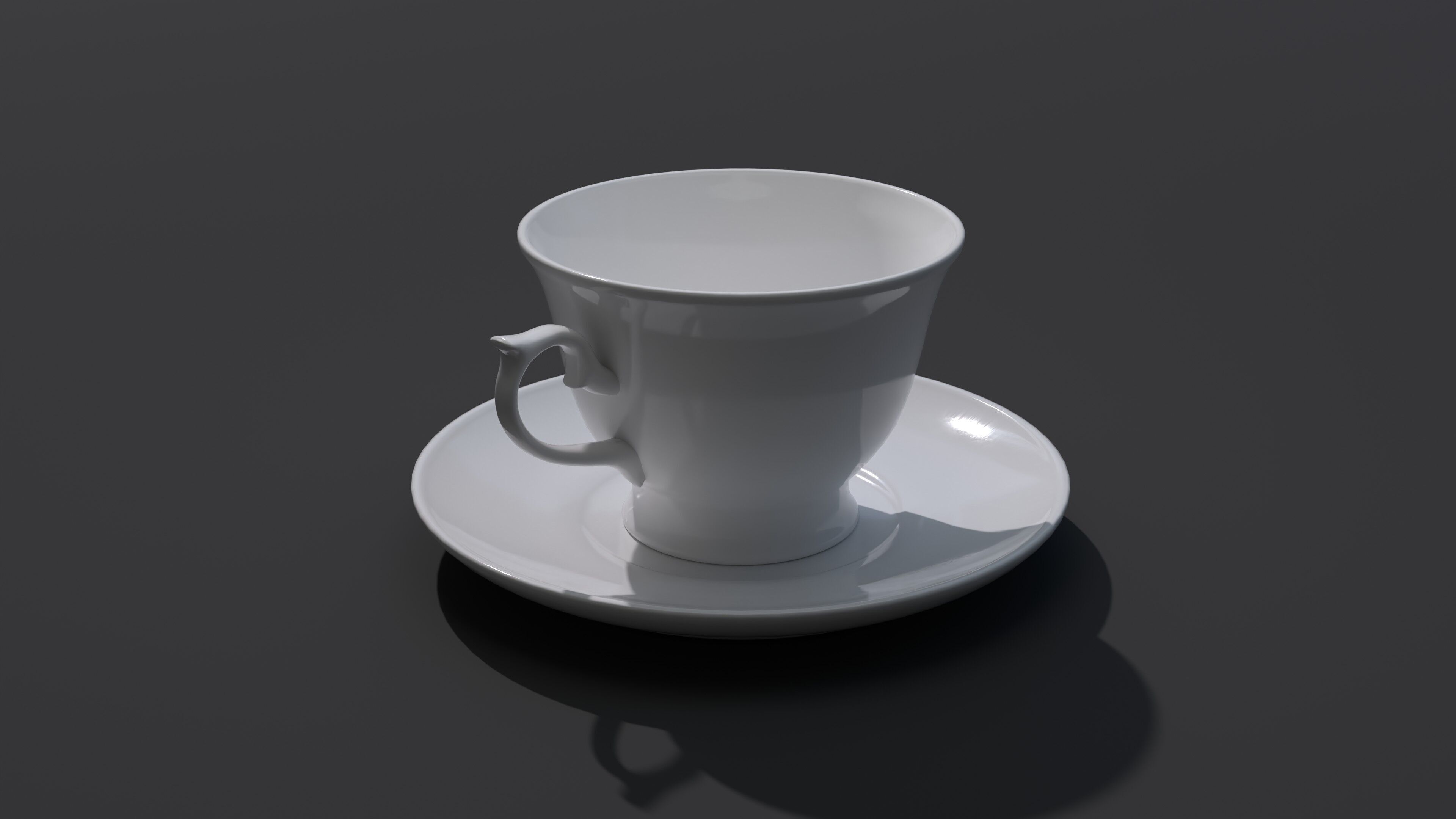 Teacup 3D Model 3D model_6