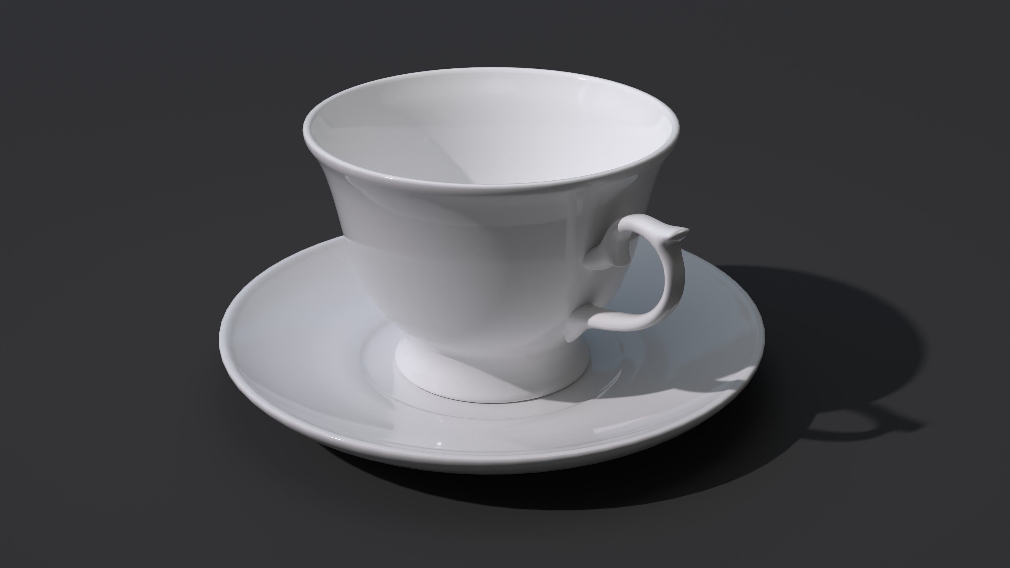 Teacup 3D Model 3D model_9