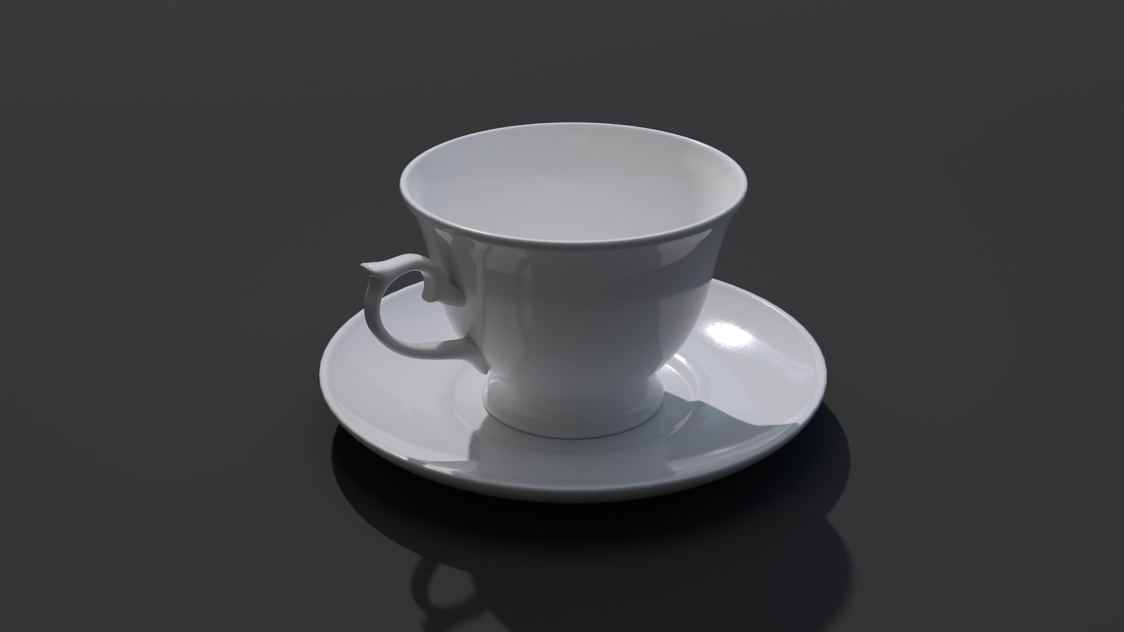 Teacup 3D Model 3D model_5