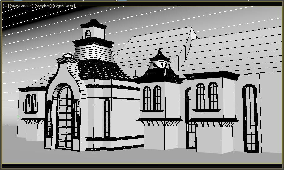 Wedding Stage 3D model_10