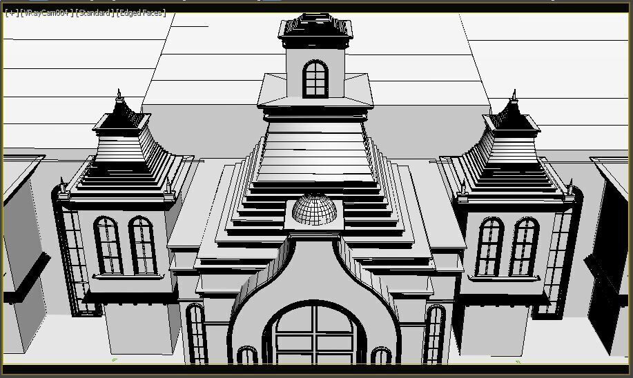 Wedding Stage 3D model_11