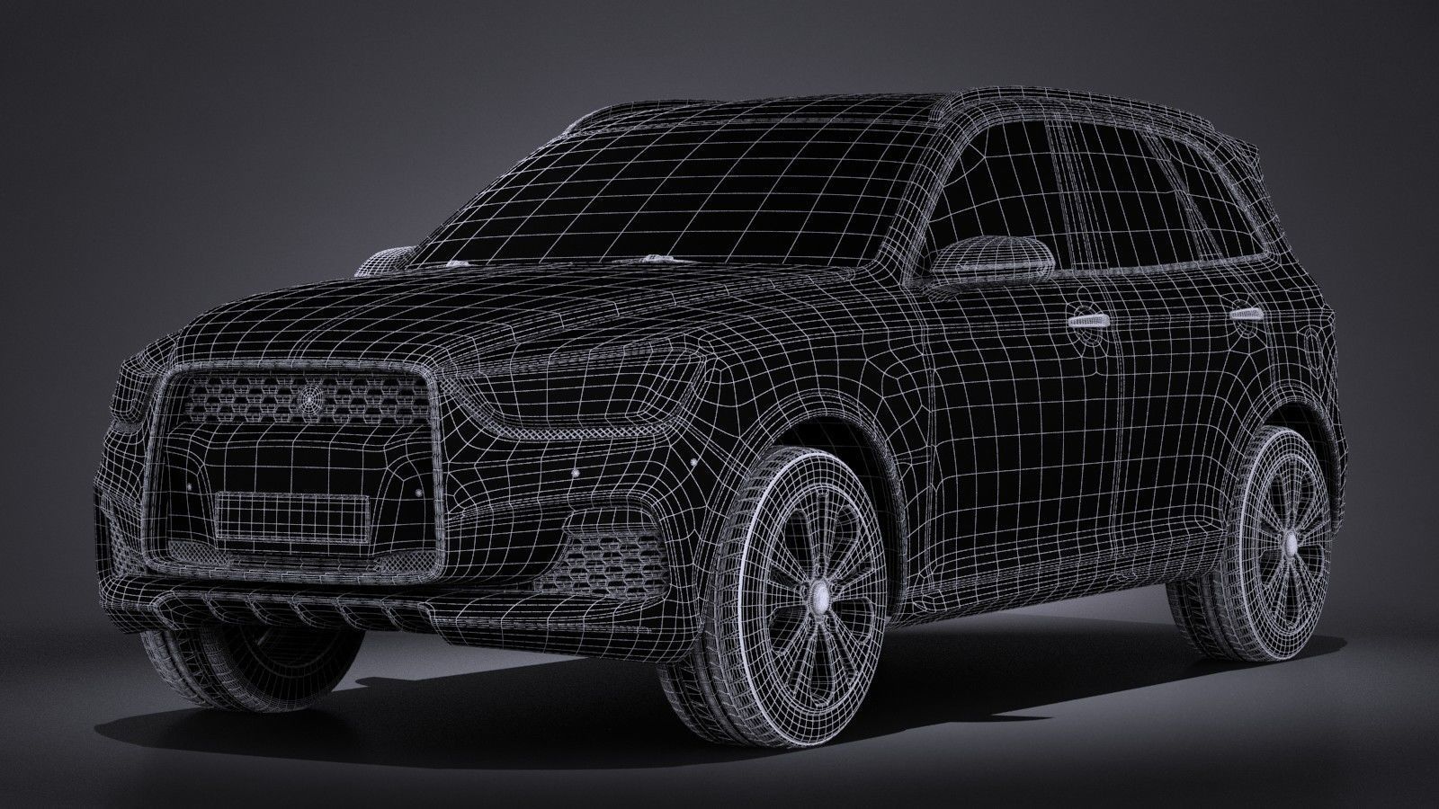 Generic SUV v2 2016 3D model_14