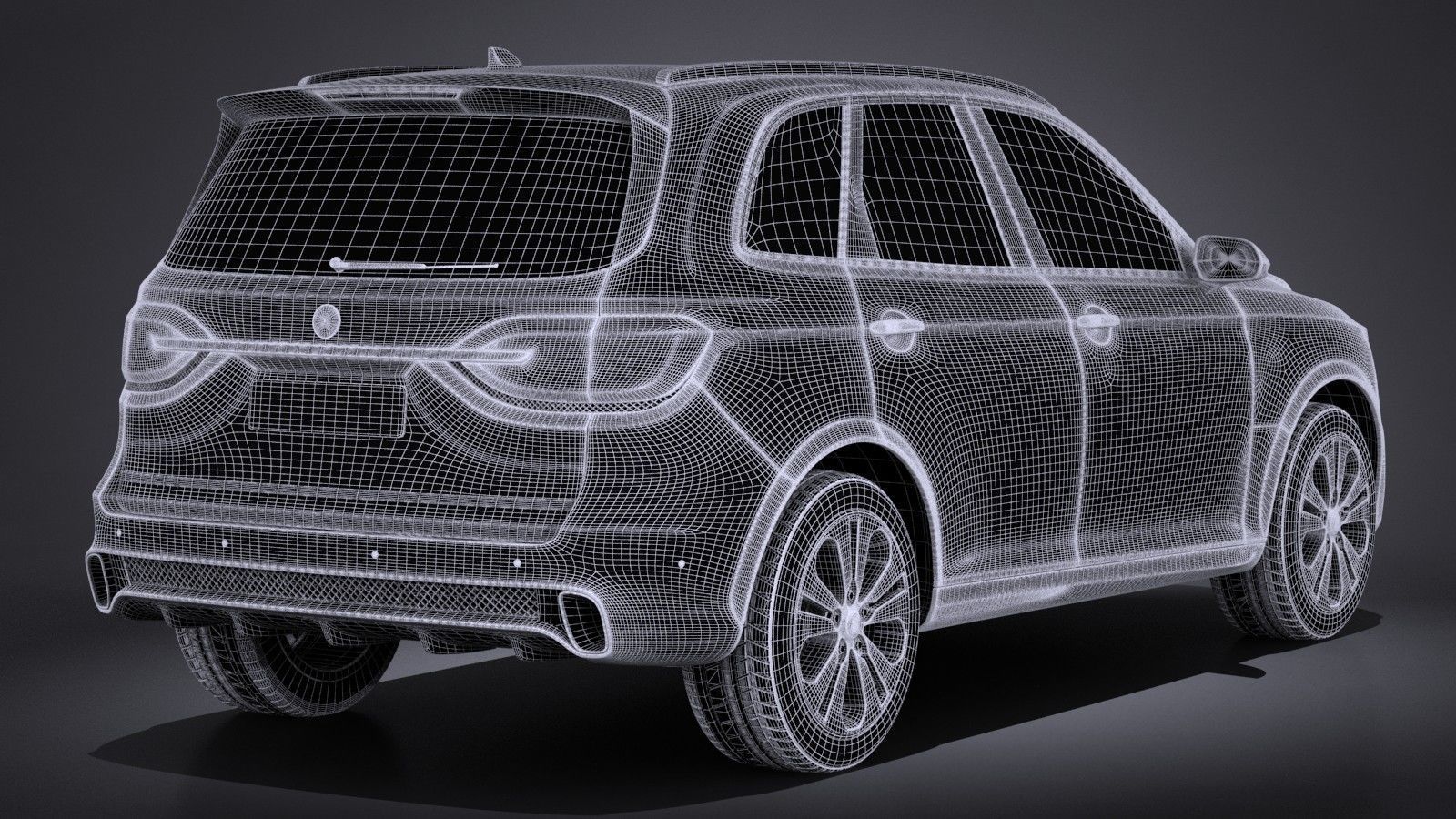 Generic SUV v2 2016 3D model_13