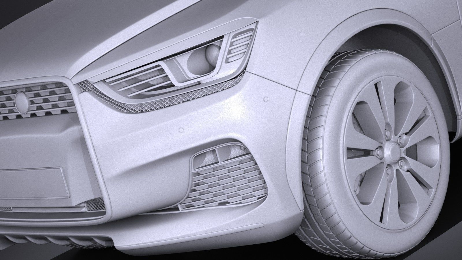 Generic SUV v2 2016 3D model_9