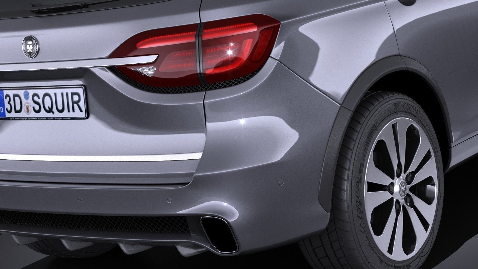 Generic SUV v2 2016 3D model_3