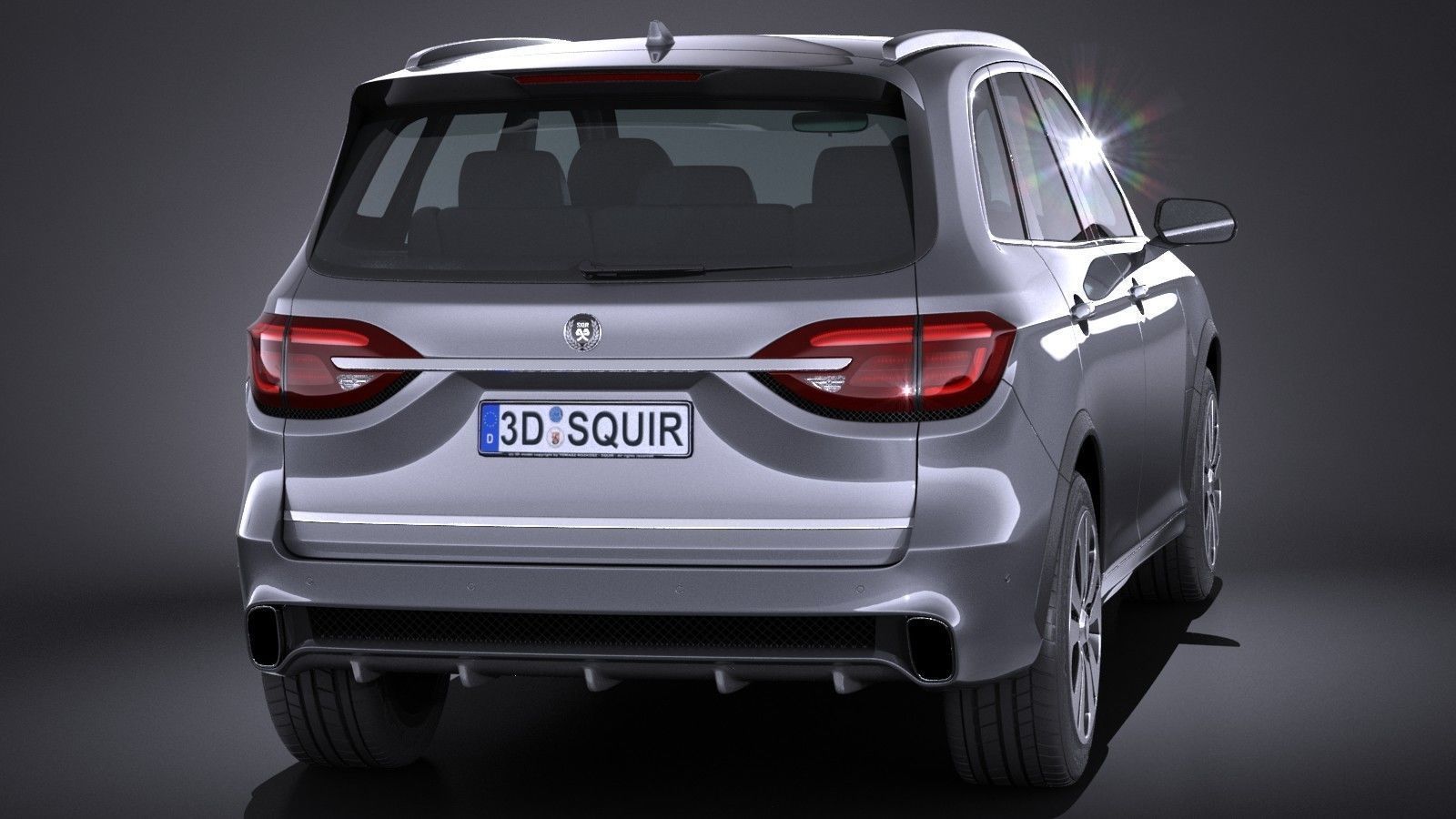 Generic SUV v2 2016 3D model_4