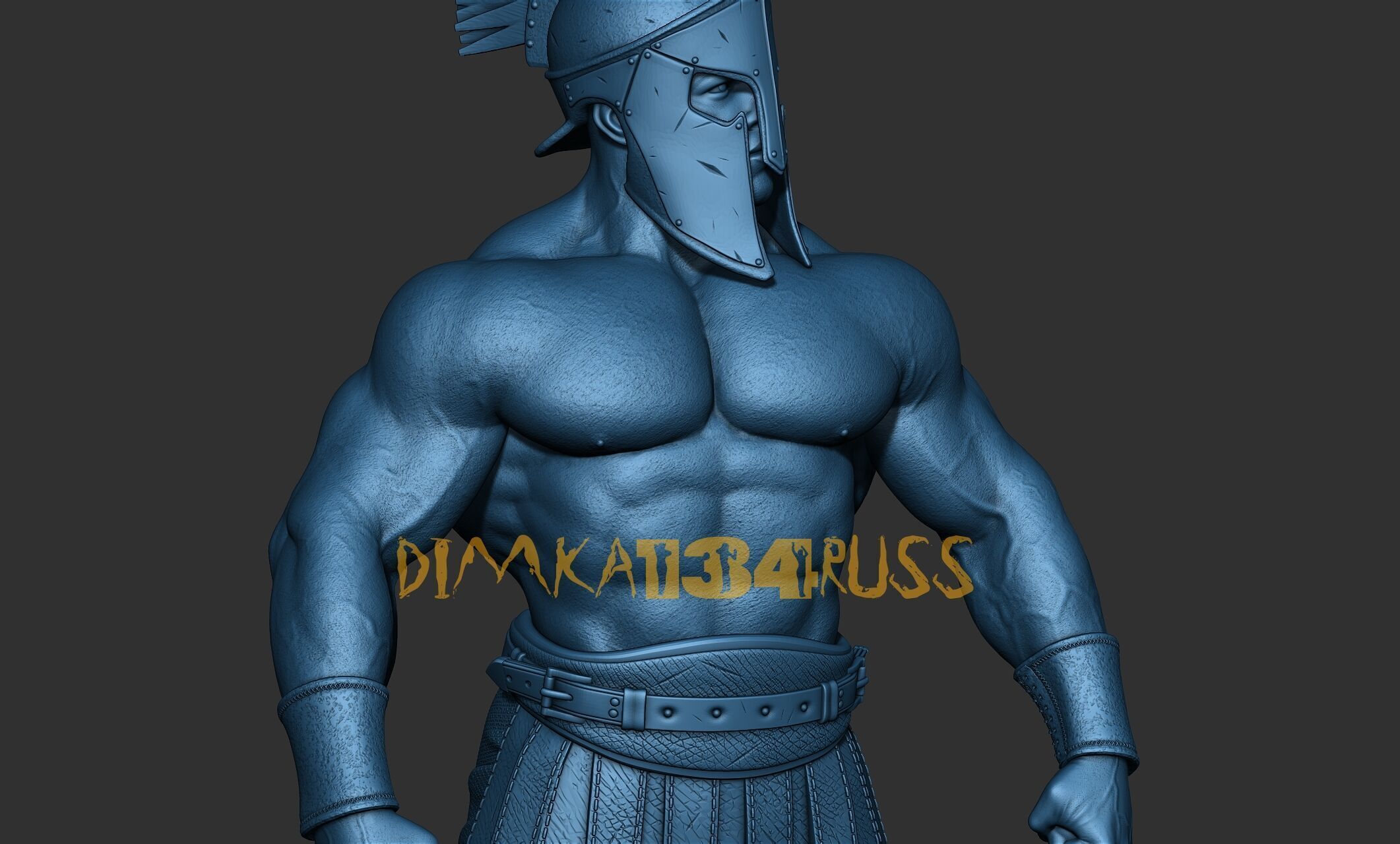 gladiator 3D print model_10