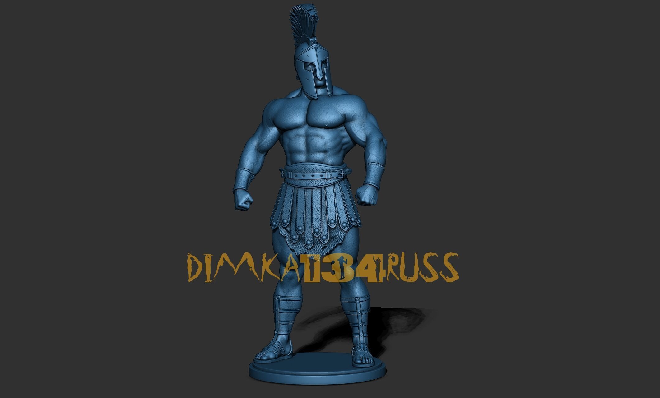 gladiator 3D print model_9