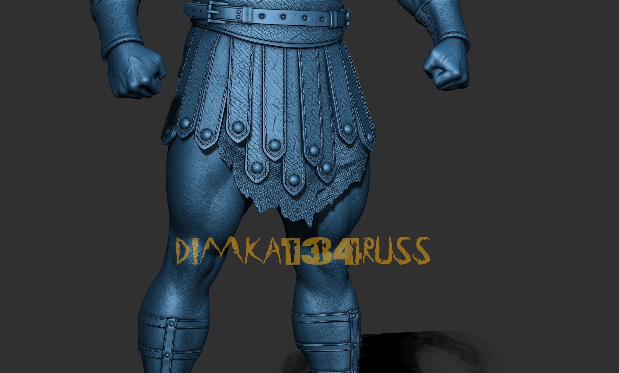 gladiator 3D print model_11