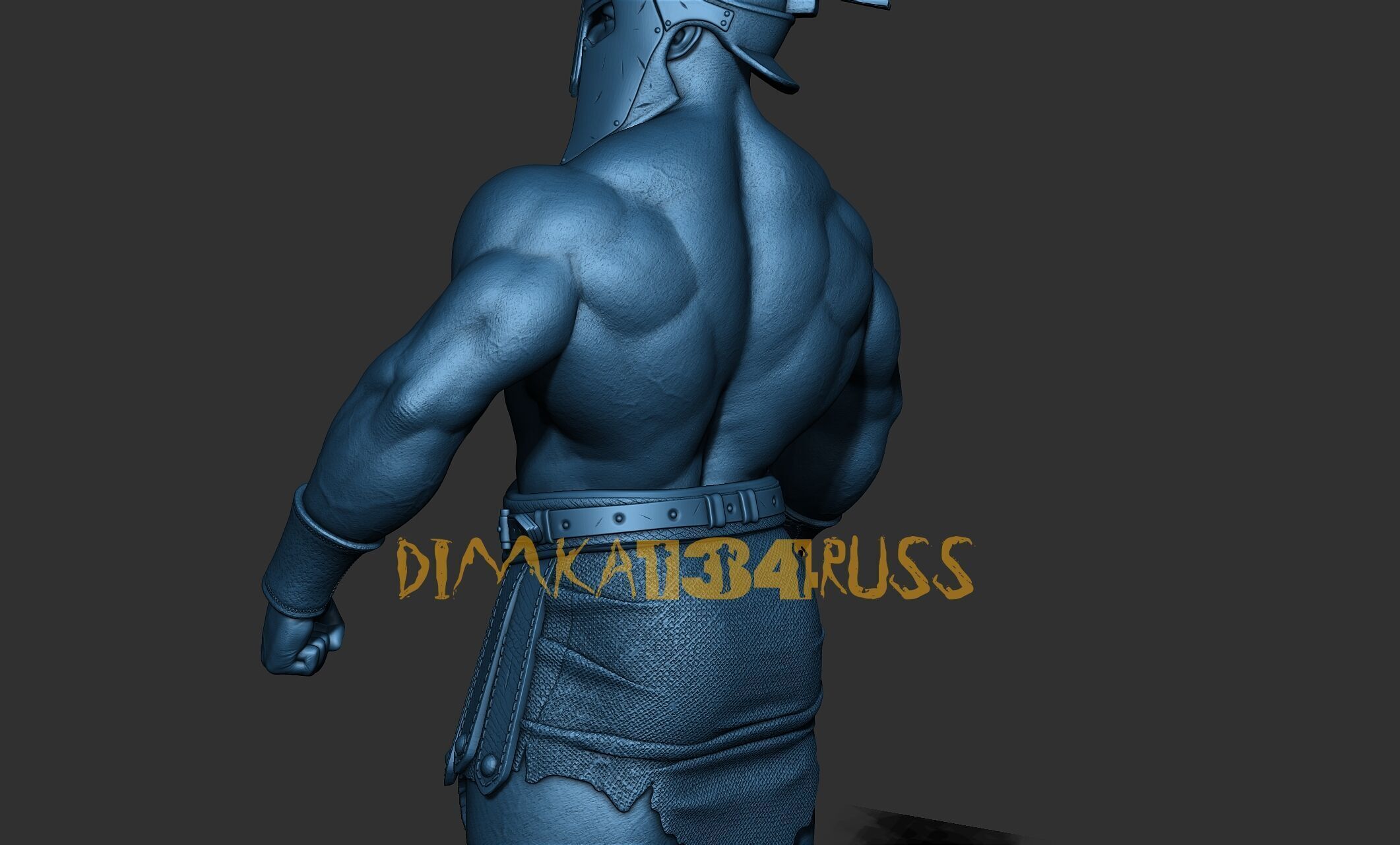 gladiator 3D print model_14