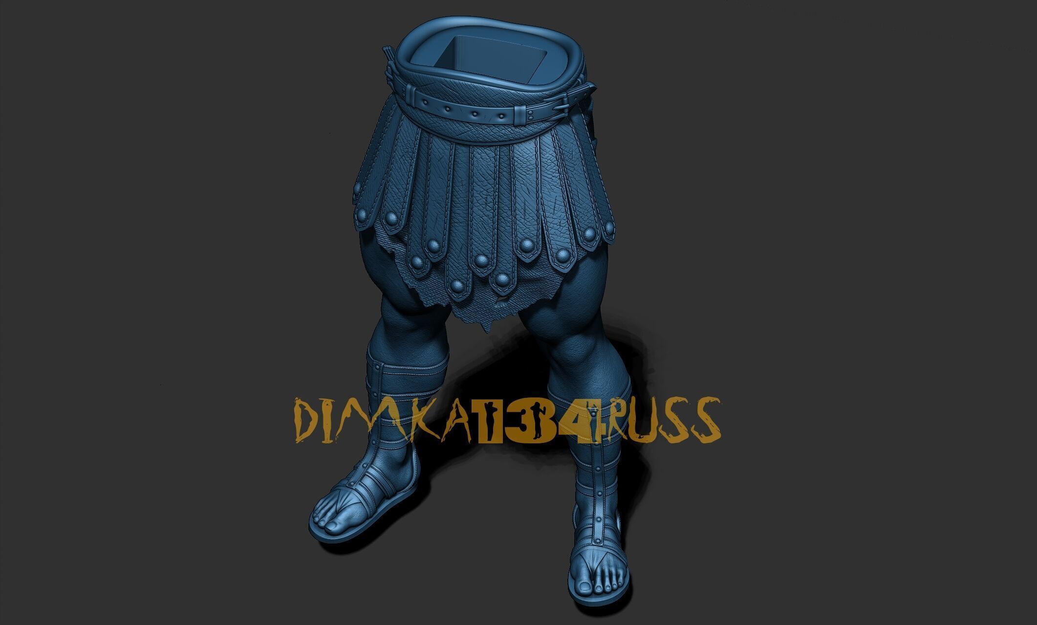 gladiator 3D print model_4