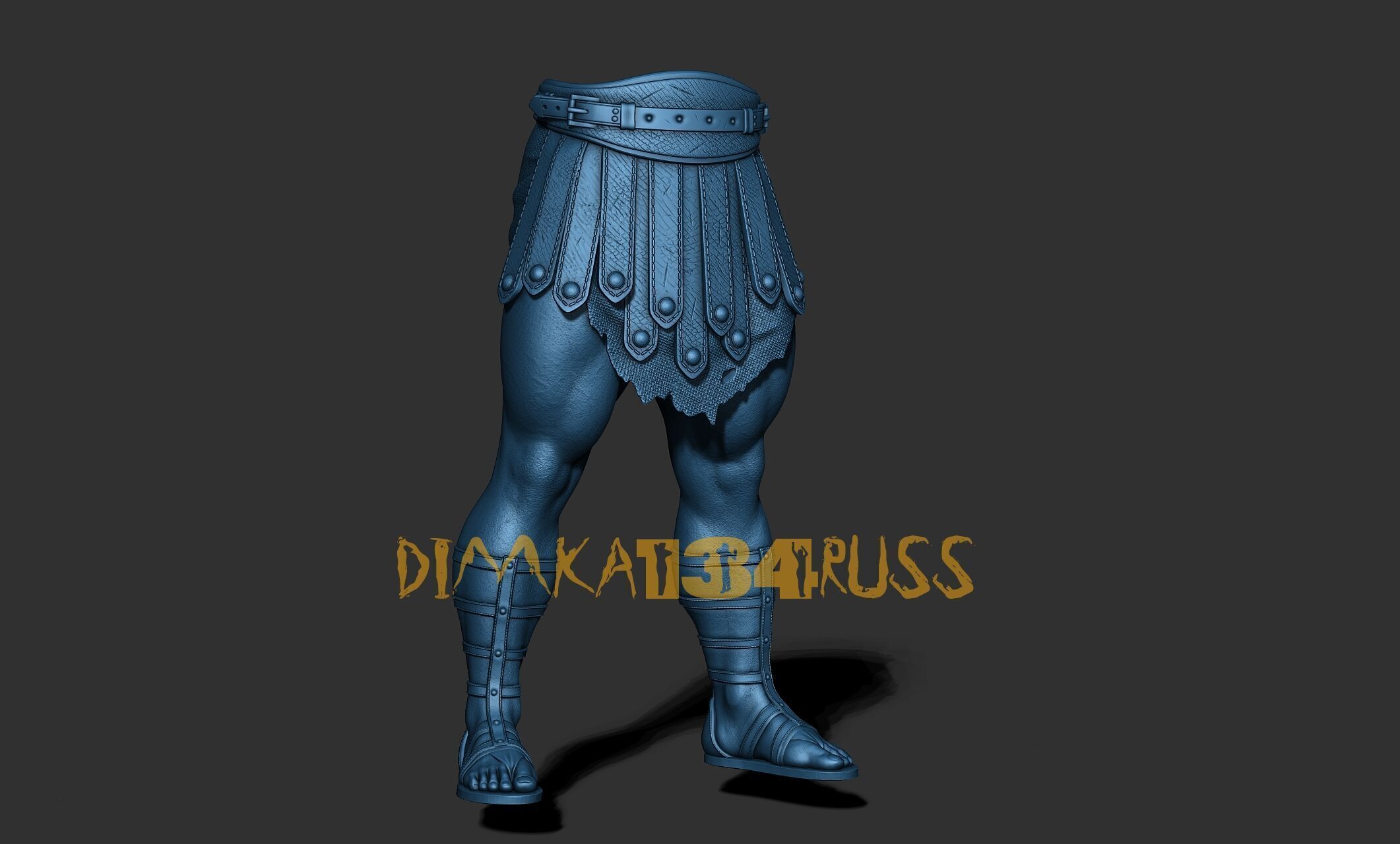 gladiator 3D print model_3