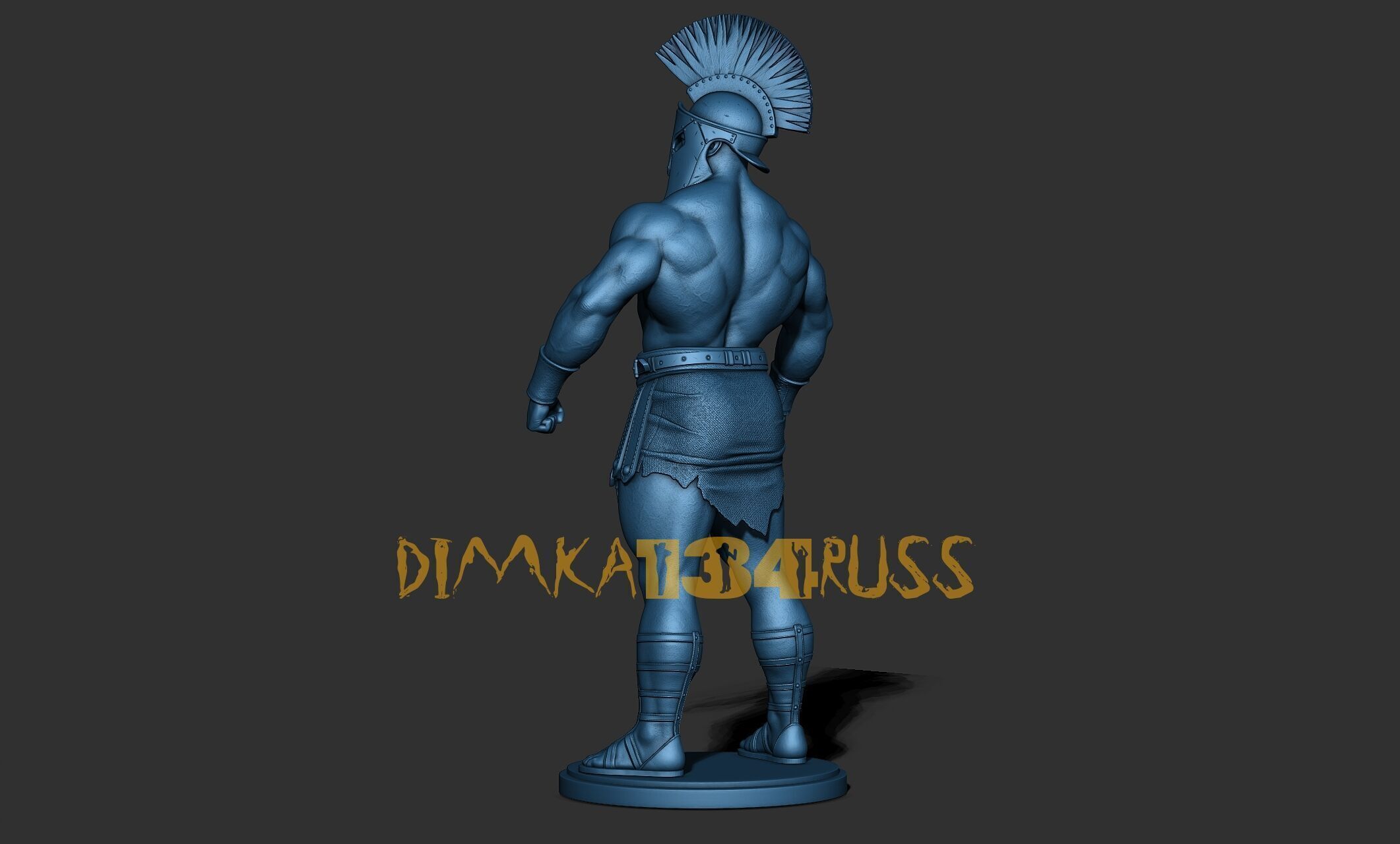 gladiator 3D print model_1