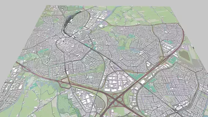 Cityscape Amersfoort Netherlands