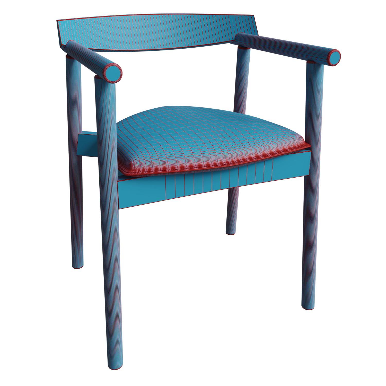 Armchair Nyhavn by ITF Design  3D model_5