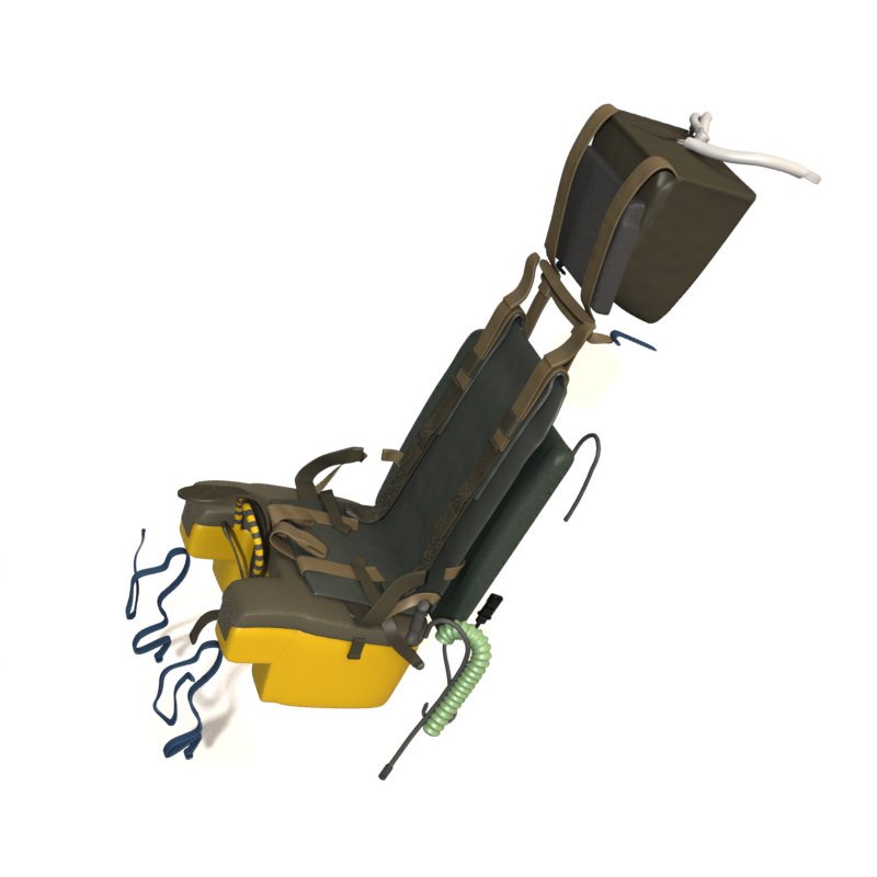 Martin baker Mk10 Ejection Seat 3D model_8