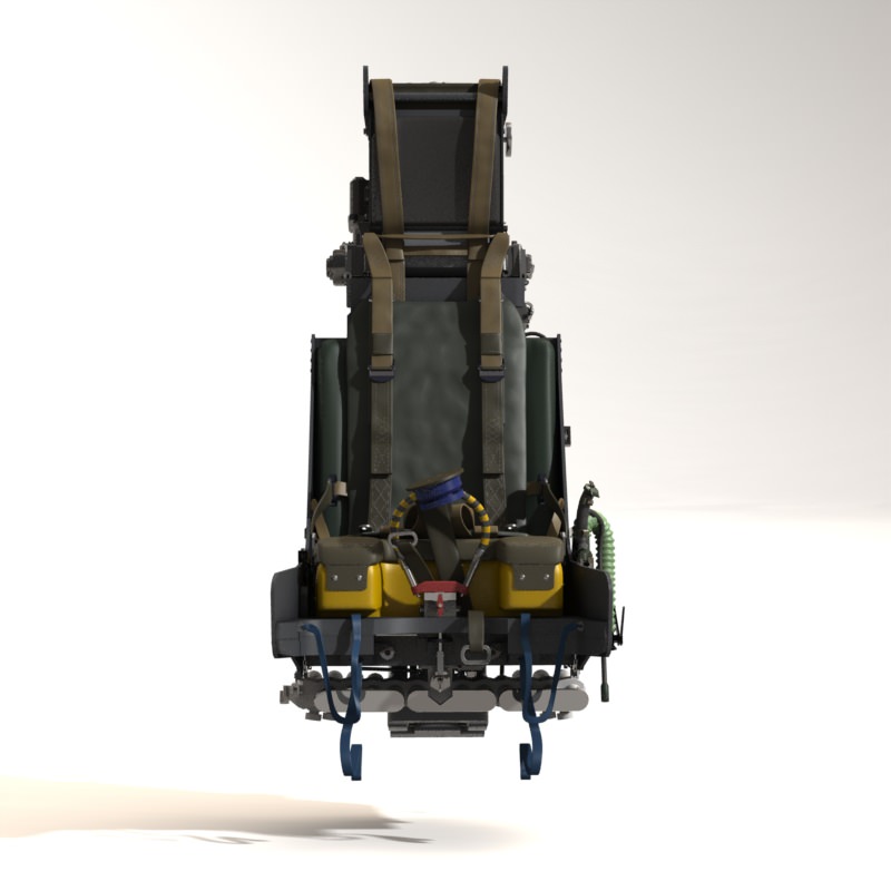 Martin baker Mk10 Ejection Seat 3D model_5