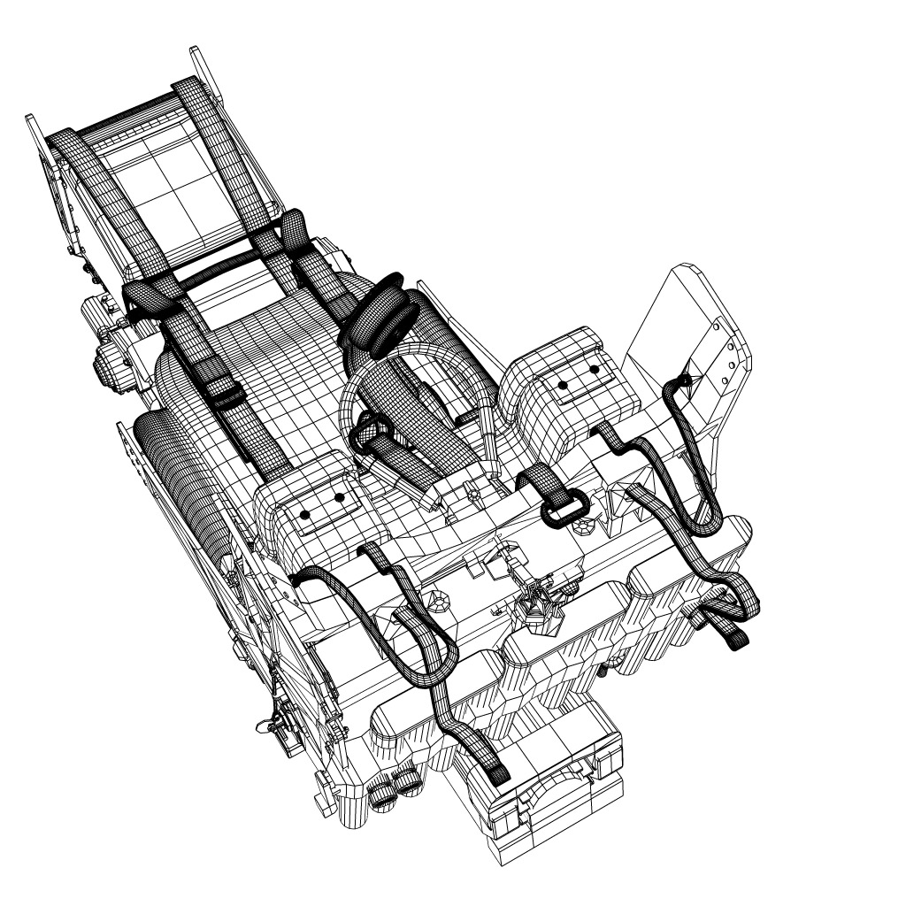 Martin baker Mk10 Ejection Seat 3D model_13