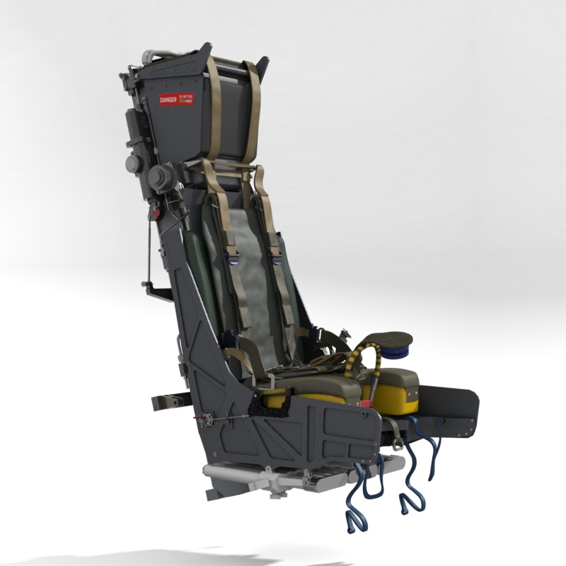 Martin baker Mk10 Ejection Seat 3D model_2