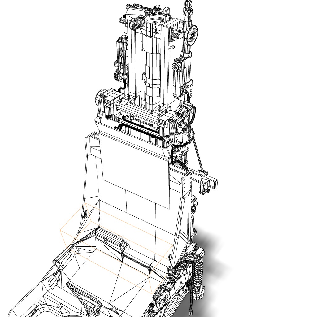 Martin baker Mk10 Ejection Seat 3D model_14