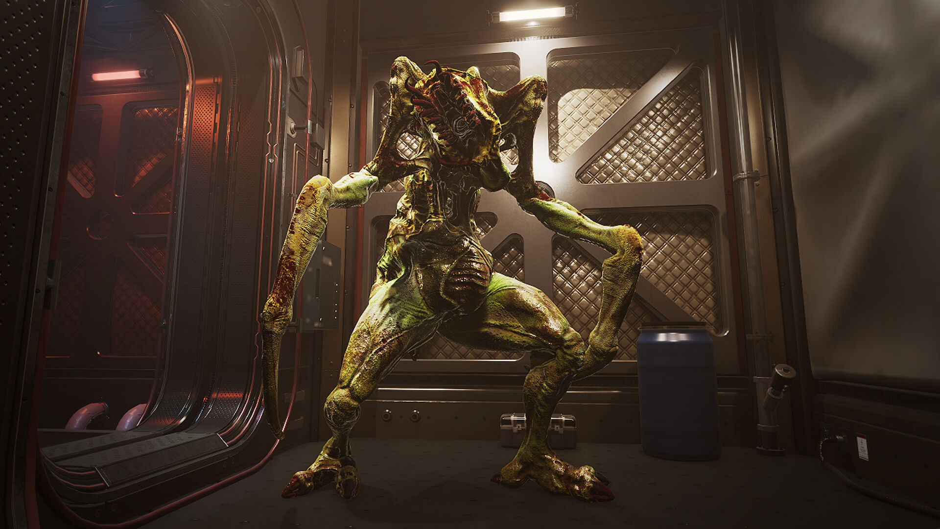 Roach Monster Low-poly 3D model_6