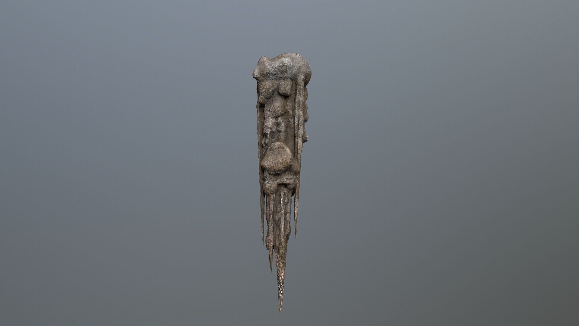 cave rocks Low-poly 3D model_20