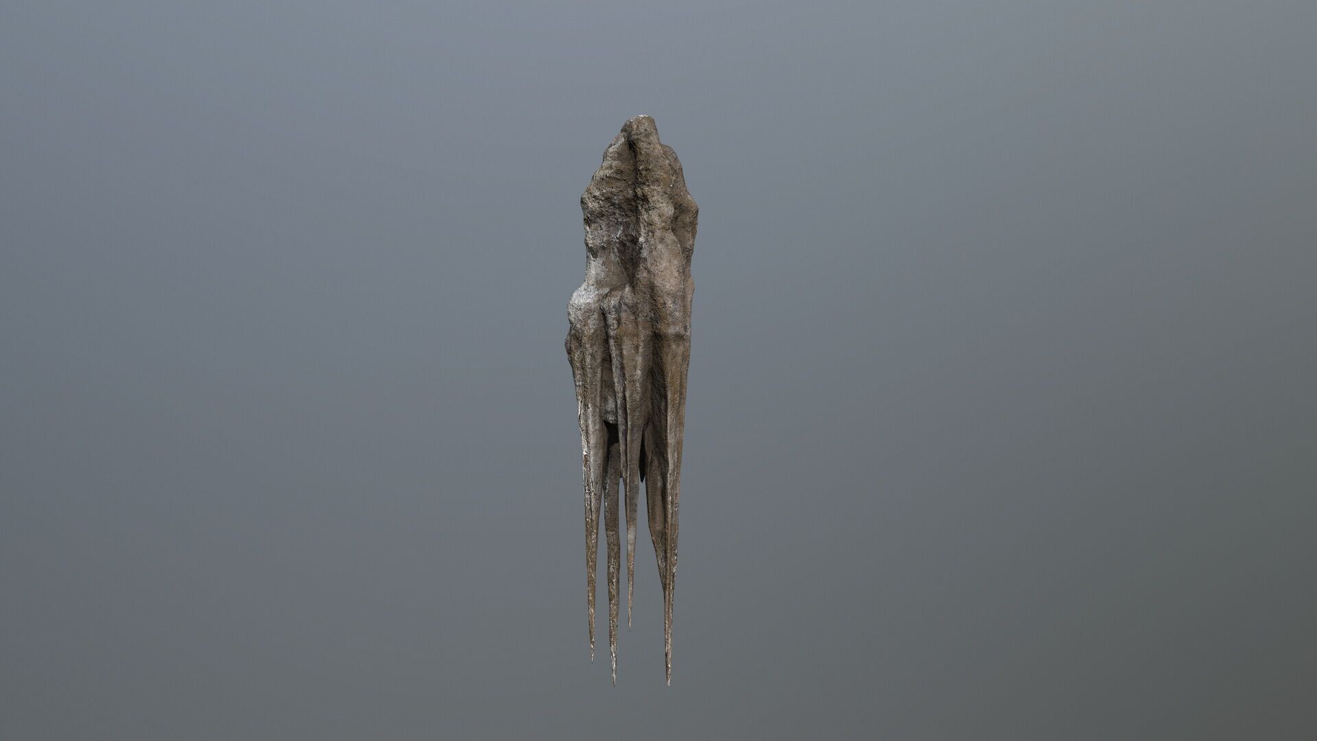 cave rocks Low-poly 3D model_15