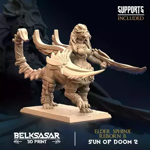 Elder Sphinx Reborn A Nude