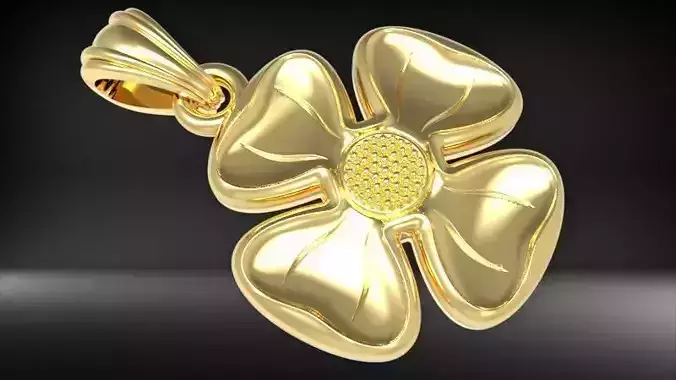 Beautiful Flower Pendant Necklace charm Jewelry