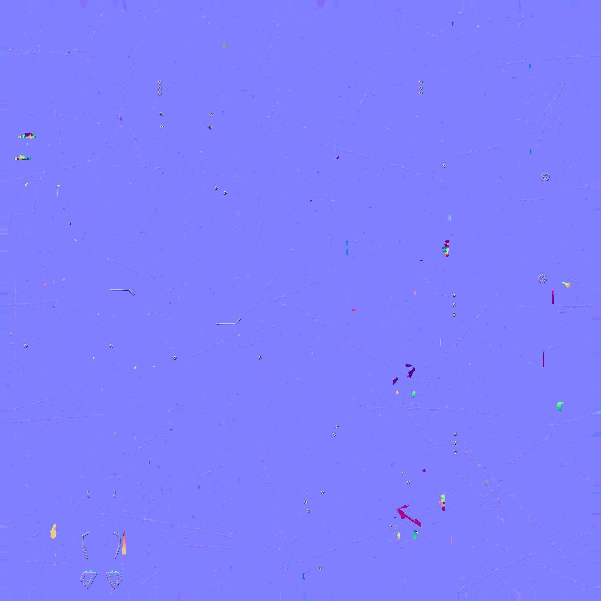 Futuristic War Mech robot Fully Rigged Low-poly 3D model_27