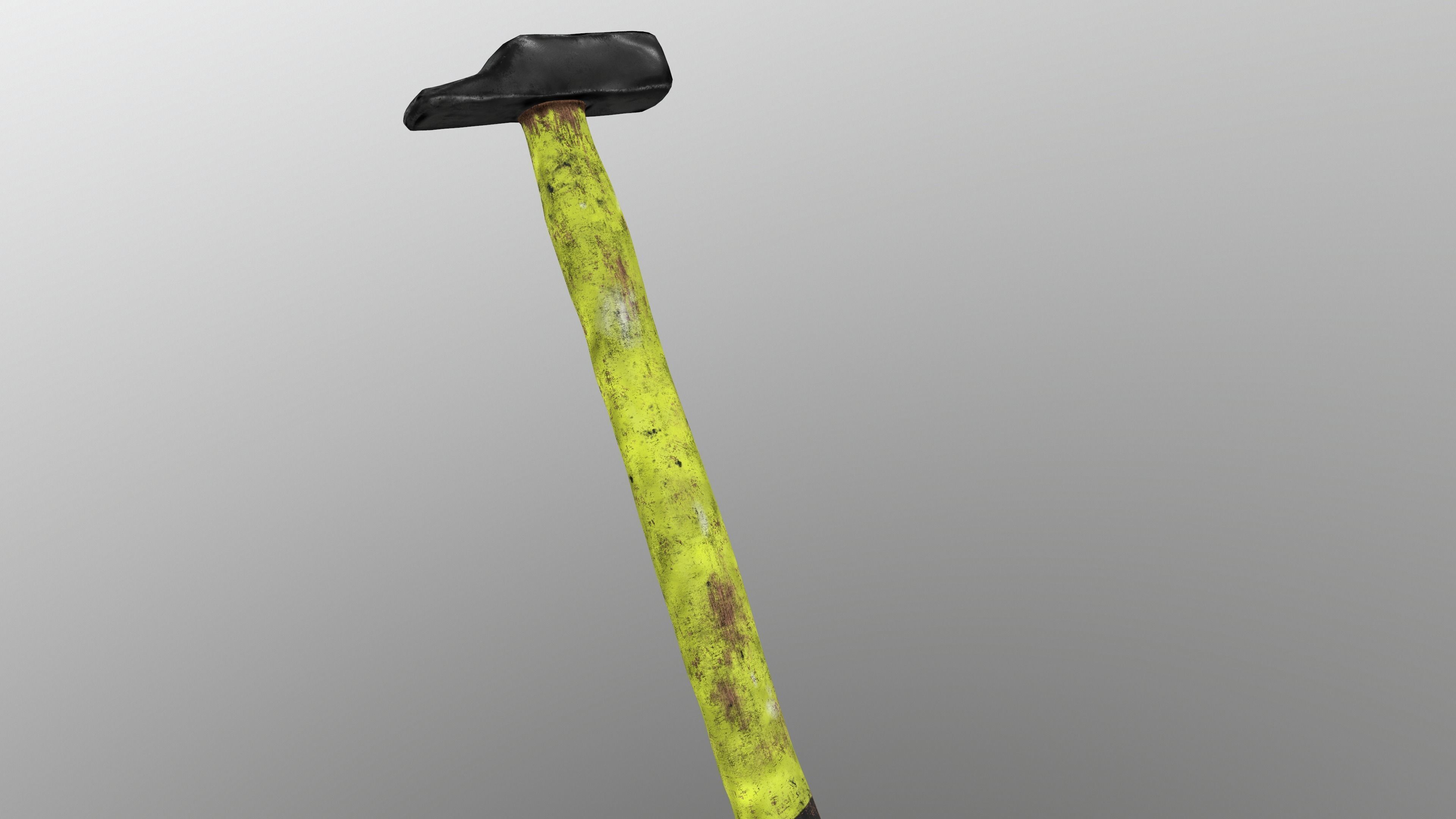 Old Hammer - 4K PBR - UE4 UE5 Game-Ready Asset Low-poly 3D model_7